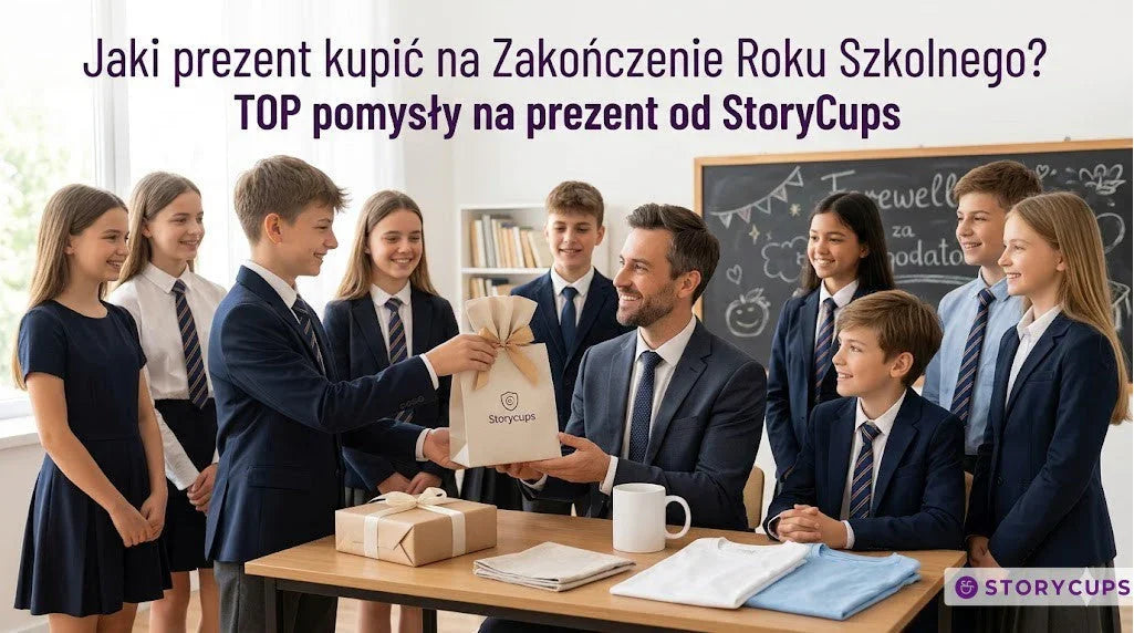 Co kupić nauczycielowi na zakończenie roku szkolnego? Sprawdzone pomysły na wyjątkowy prezent - StoryCups.pl