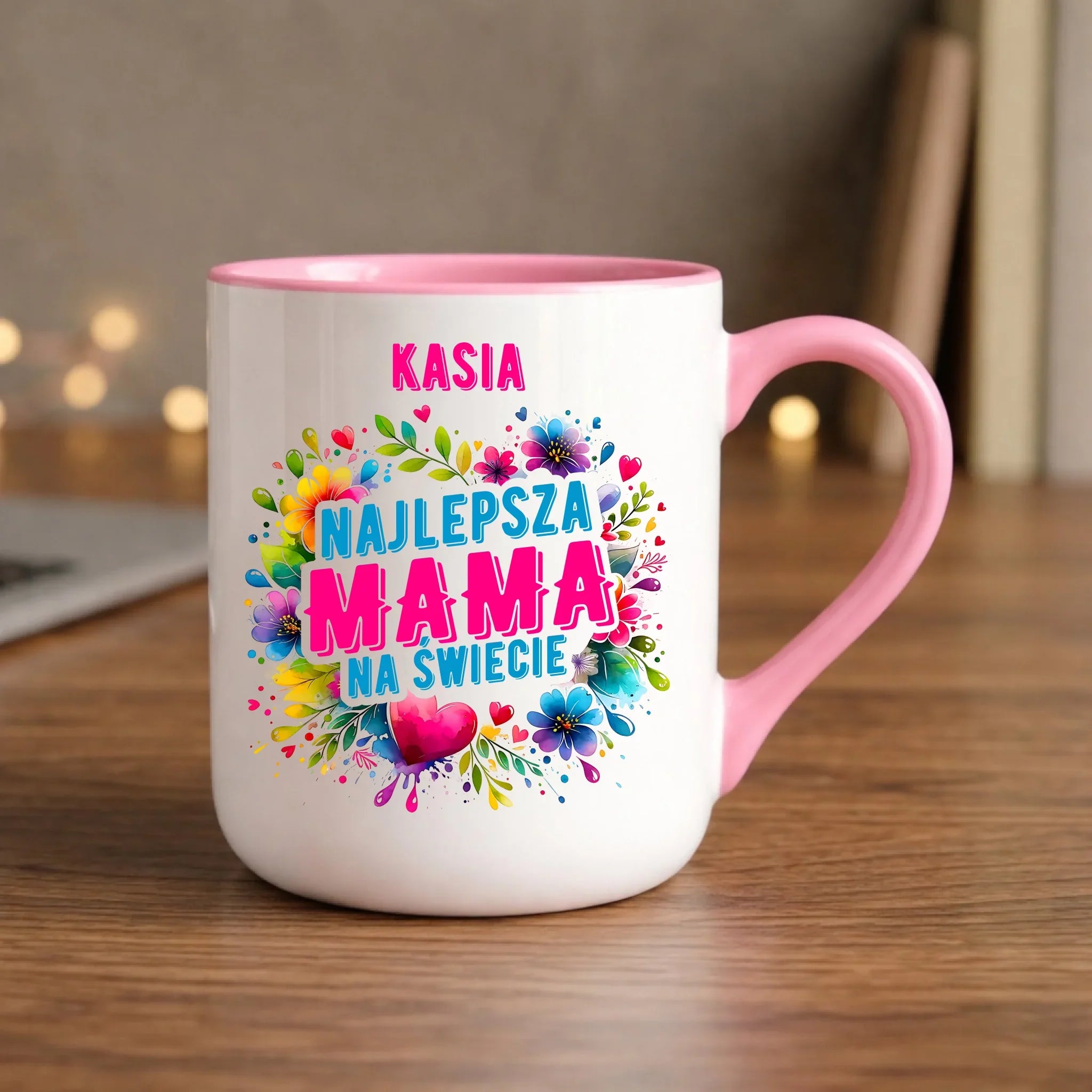 Elegancki kubek dla mamy – idealny prezent pełen miłości i stylu od StoryCups.pl