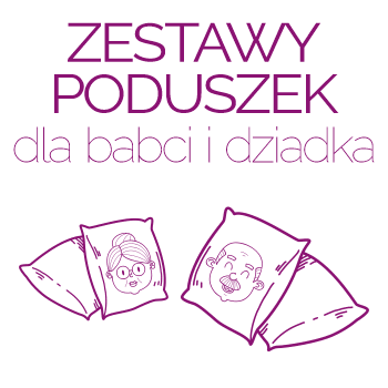 Najlepsze personalizowane zestawy poduszek dla babci i dziadka na prezent kupisz tylko w storycups.pl