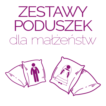 Personalizowany zestaw poduszek dla małżeństwa zamówisz w storycups.pl