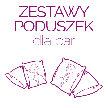 Romantyczny zestaw poduszek dla par, najlepszy miłosny prezenty kupisz tylko w storycups.pl
