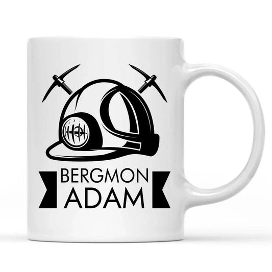 Personalizowany kubek dla górnika BERGMON G07 - storycups.pl