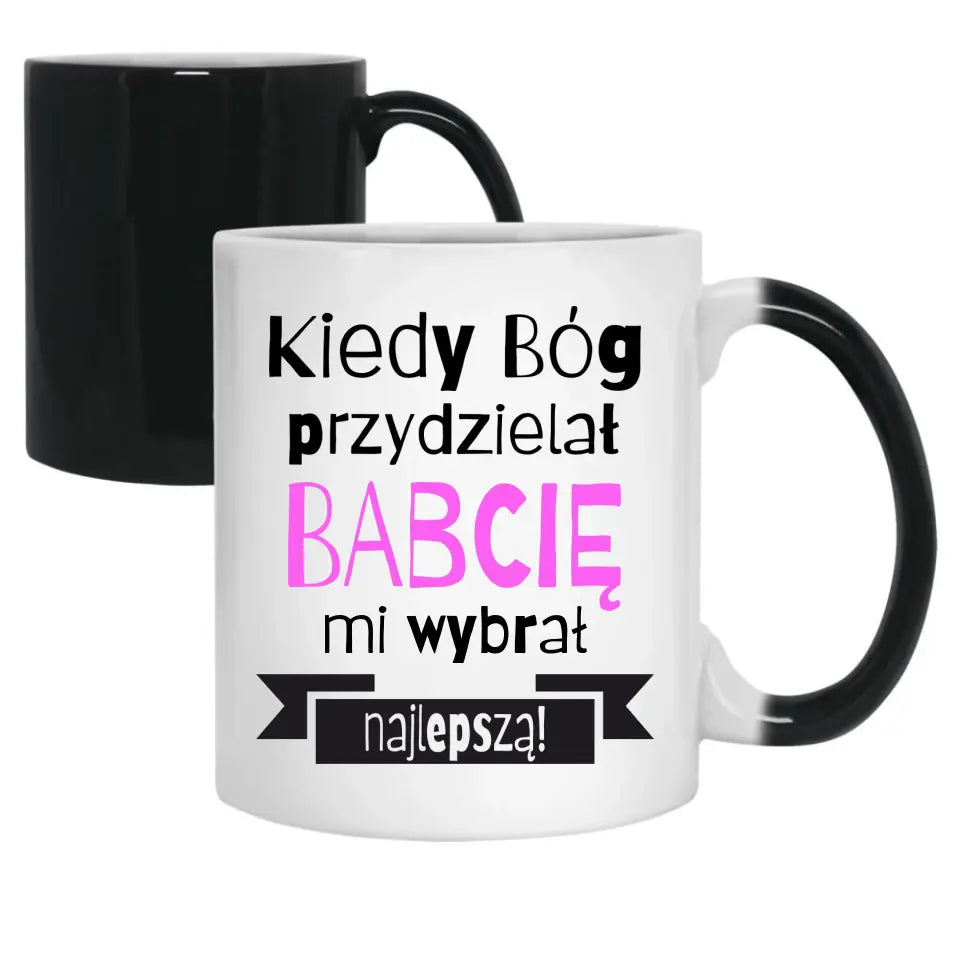 Kubek magiczny z nadrukiem