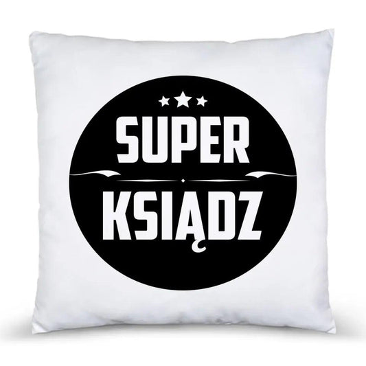 Poduszka dla księdza SUPER KSIĄDZ N37 - storycups.pl