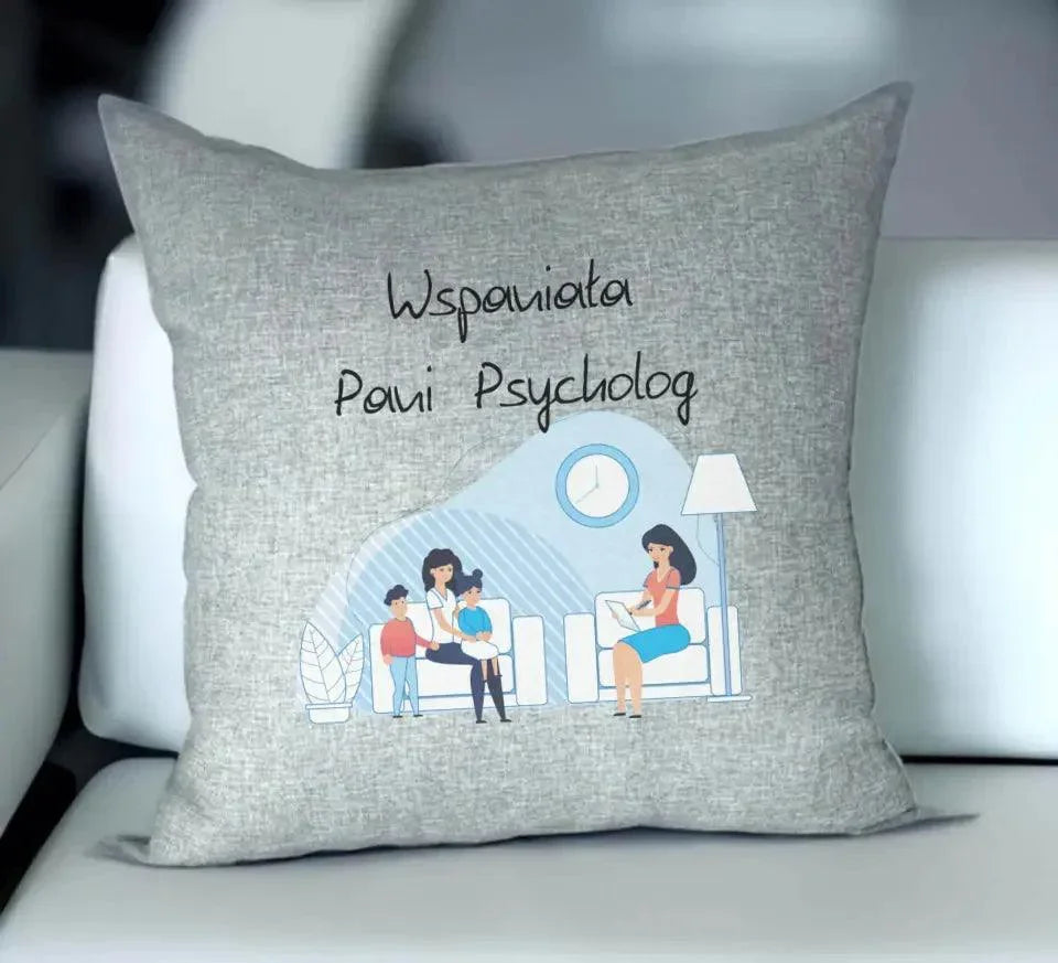 Poduszka dla PSYCHOLOGA N62 - StoryCups.pl