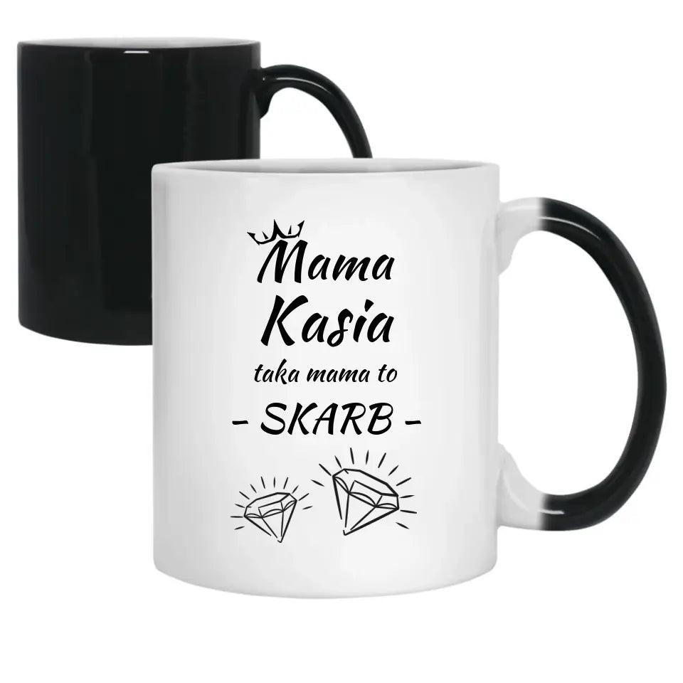 Kubek dla mamy TAKA MAMA TO SKARB DM12 - storycups.pl