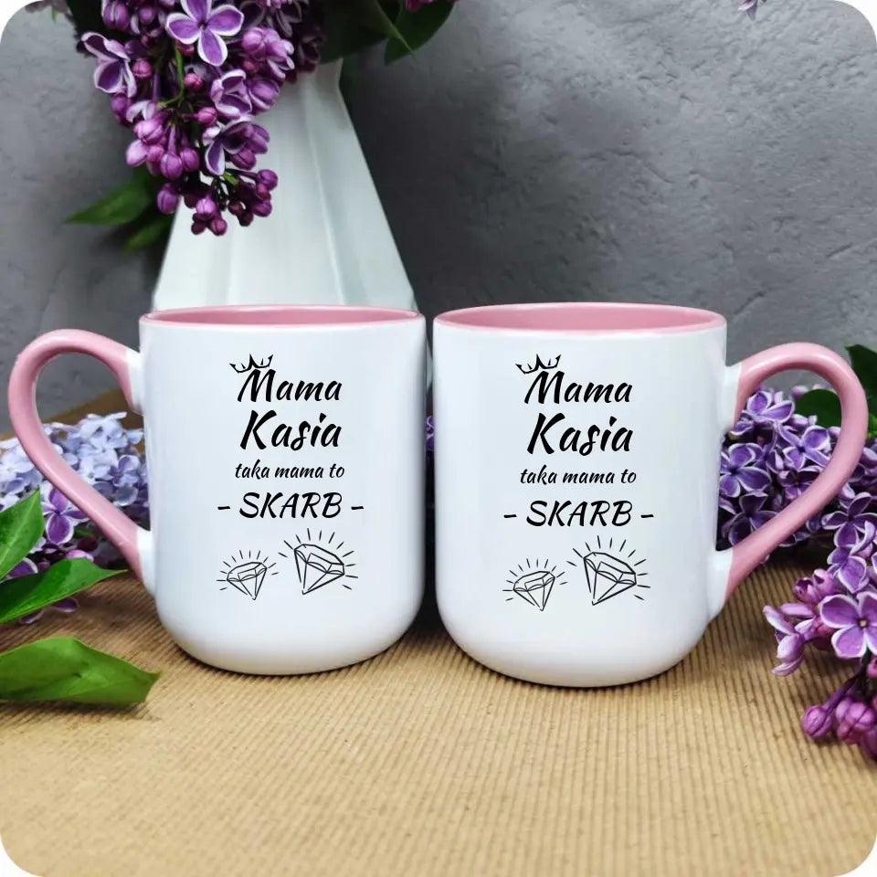 Kubek dla mamy TAKA MAMA TO SKARB DM12 - storycups.pl