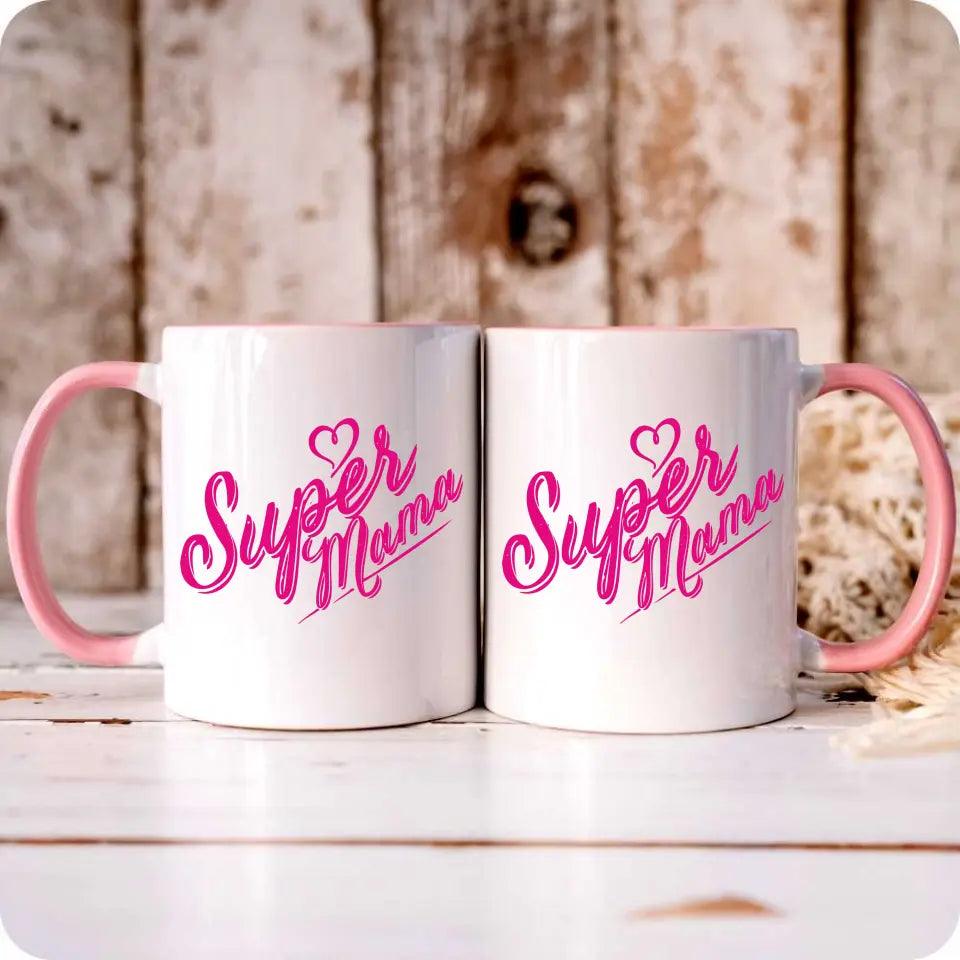 Kubek dla mamy SUPER MAMA na Dzień Mamy DM21 - storycups.pl