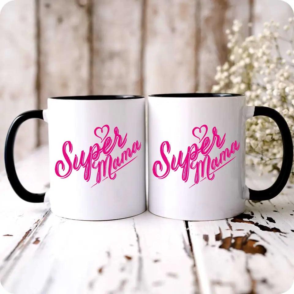 Kubek dla mamy SUPER MAMA na Dzień Mamy DM21 - storycups.pl