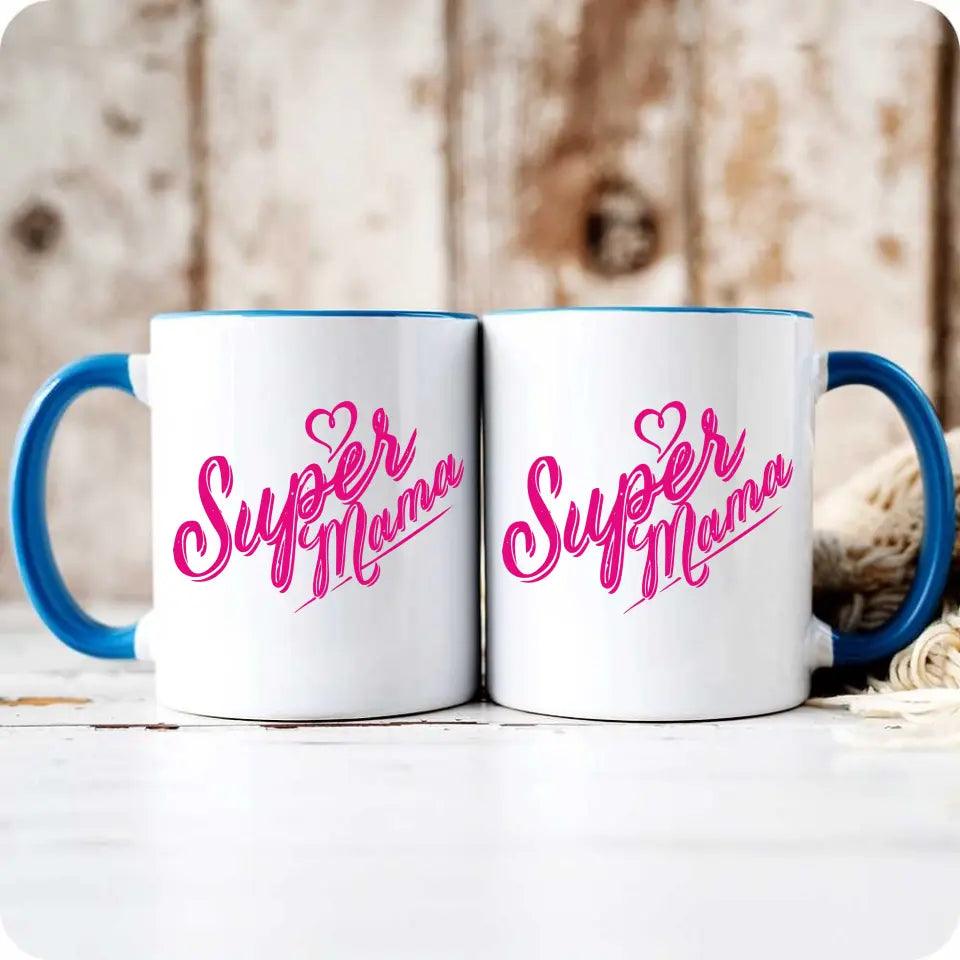 Kubek dla mamy SUPER MAMA na Dzień Mamy DM21 - storycups.pl