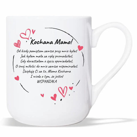 Kubek dla mamy KOCHANA MAMO DM33 - storycups.pl