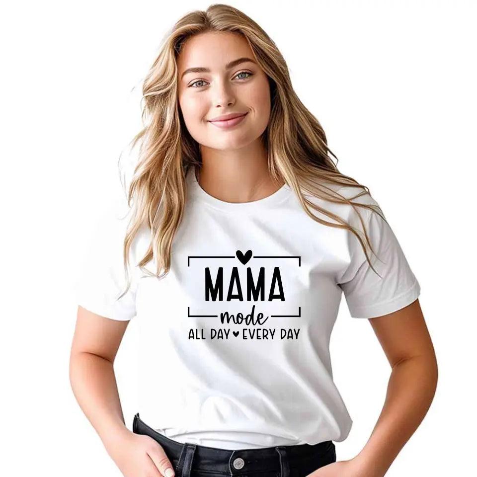 T-shirt koszulka dla mamy ALL DAY EVERY DAY DM36 - storycups.pl