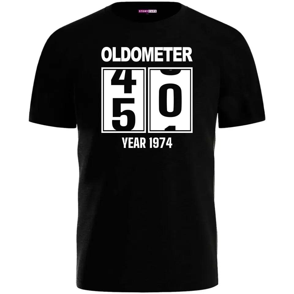 T-shirt koszulka męska na urodziny 20 - 85 OLDOMETER U06 - storycups.pl