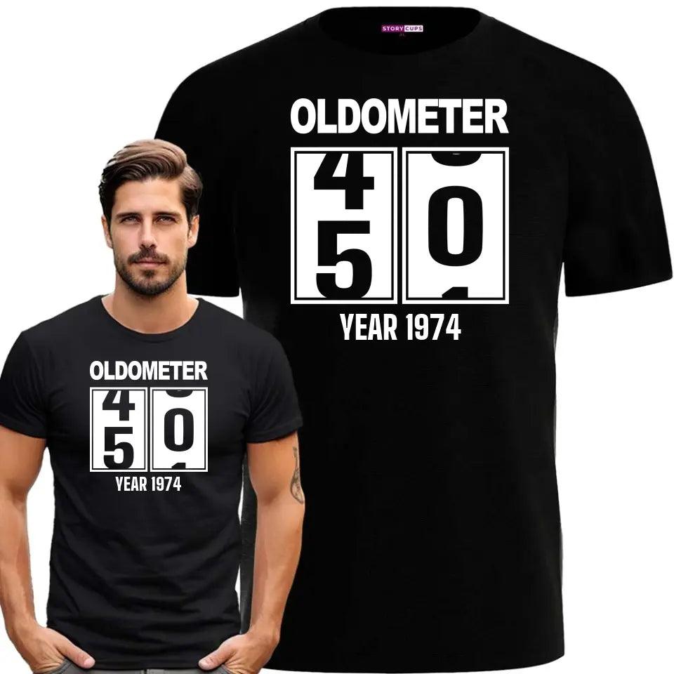 T-shirt koszulka męska na urodziny 20 - 85 OLDOMETER U06 - storycups.pl