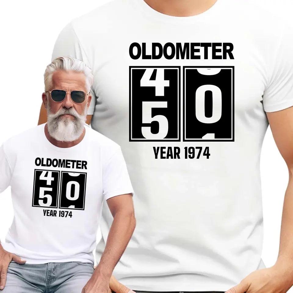 T-shirt koszulka męska na urodziny 20 - 85 OLDOMETER U06 - storycups.pl