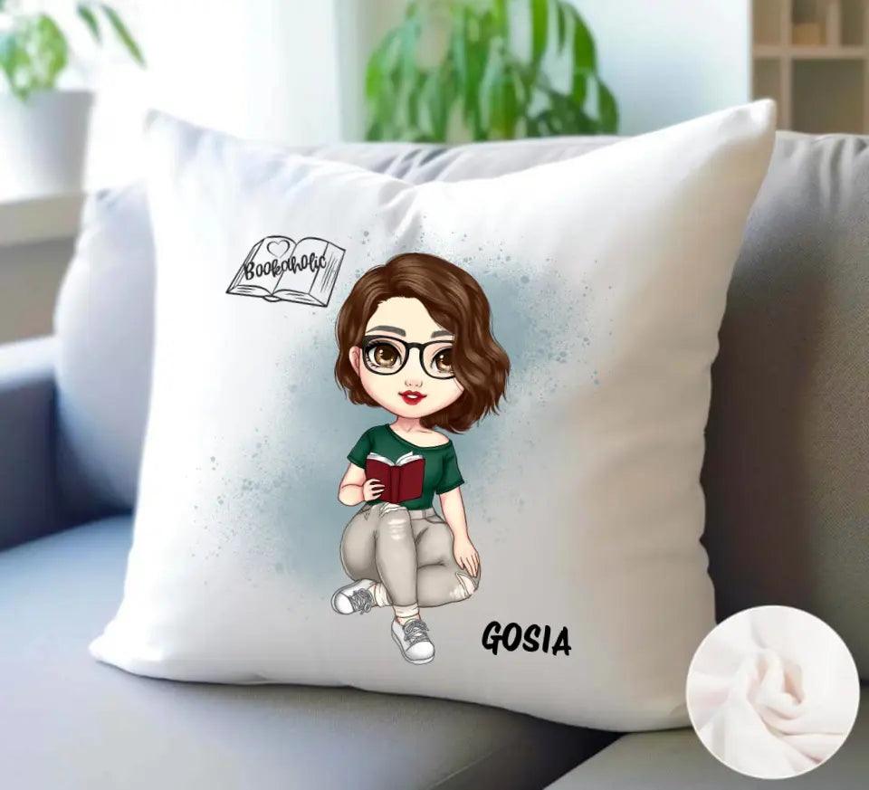 Personalizowana poduszka dla DZIEWCZYNY DZ03 - storycups.pl