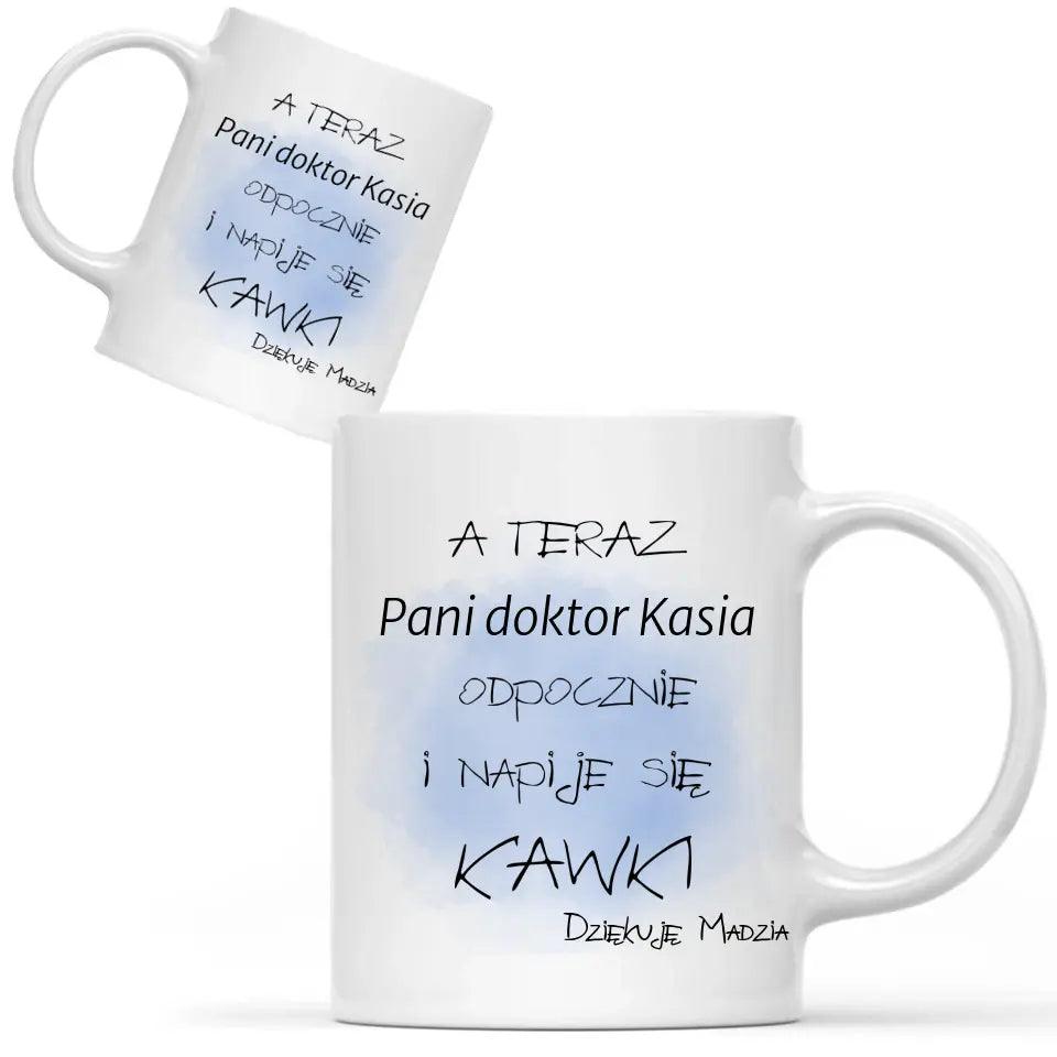 Kubek PANI DOKTOR L04 - storycups.pl