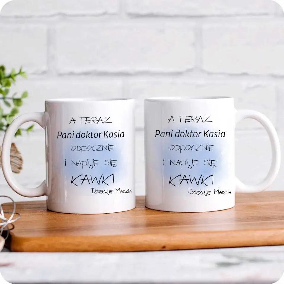 Kubek PANI DOKTOR L04 - storycups.pl