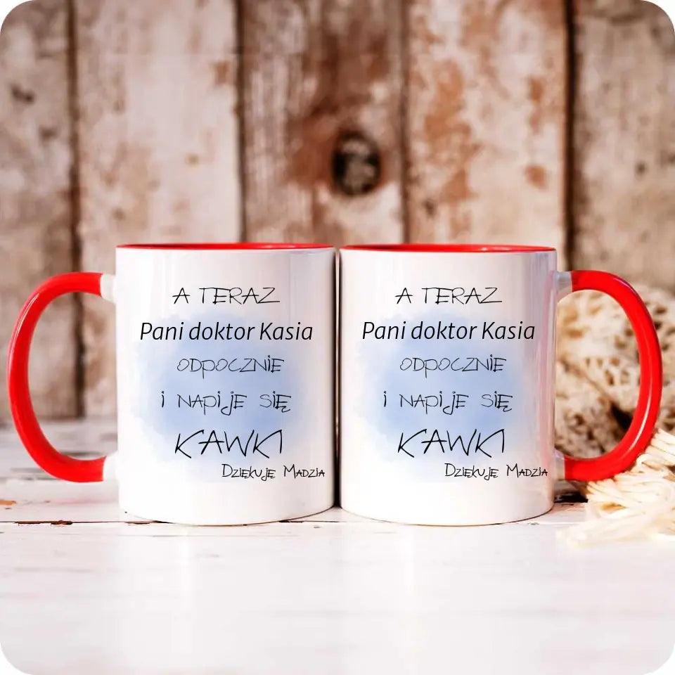 Kubek PANI DOKTOR L04 - storycups.pl