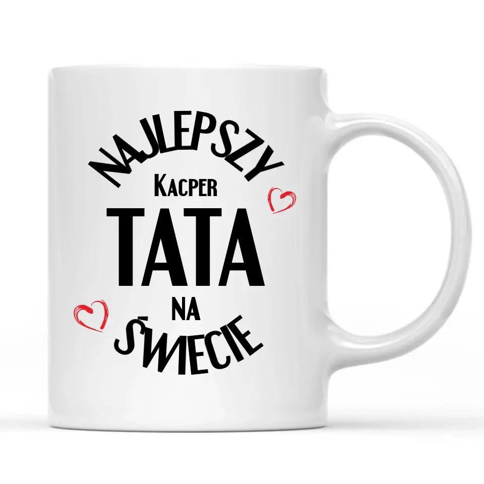 Kubek dla taty na prezent NAJLEPSZY TATA DT22 - storycups.pl