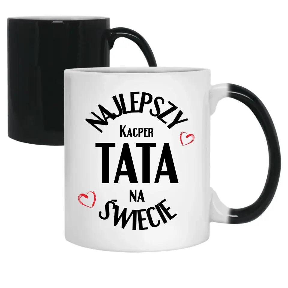 Kubek dla taty na prezent NAJLEPSZY TATA DT22 - storycups.pl