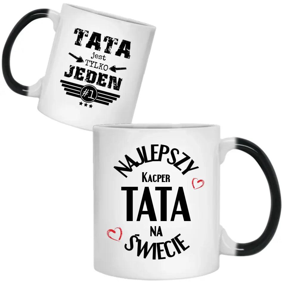 Kubek dla taty na prezent NAJLEPSZY TATA DT22 - storycups.pl