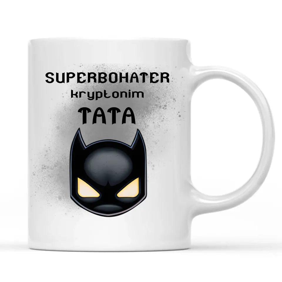 Kubek dla taty na prezent SUPERBOHATER TATA DT07 - storycups.pl