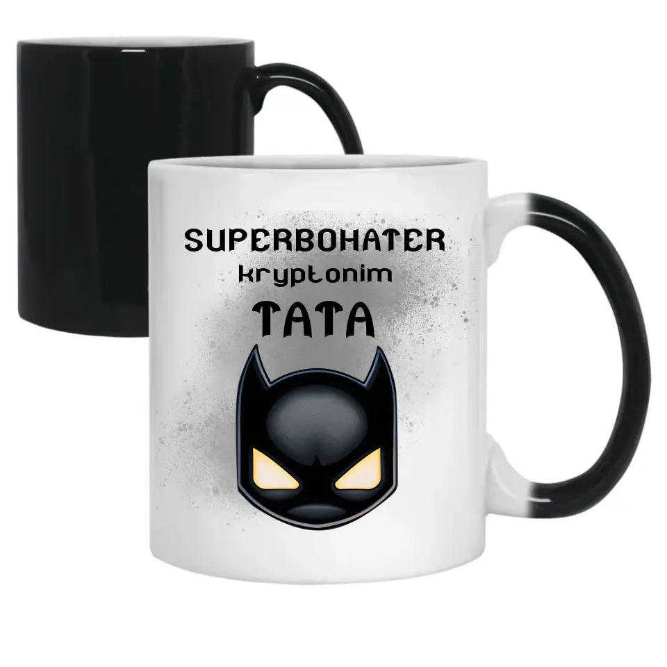 Kubek dla taty na prezent SUPERBOHATER TATA DT07 - storycups.pl