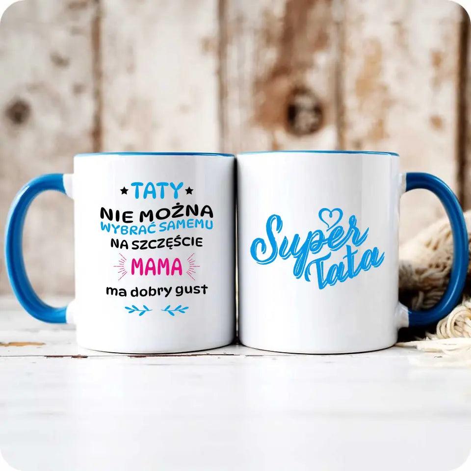 Kubek z napisem dla taty na prezent SUPER TATA DT21 - storycups.pl