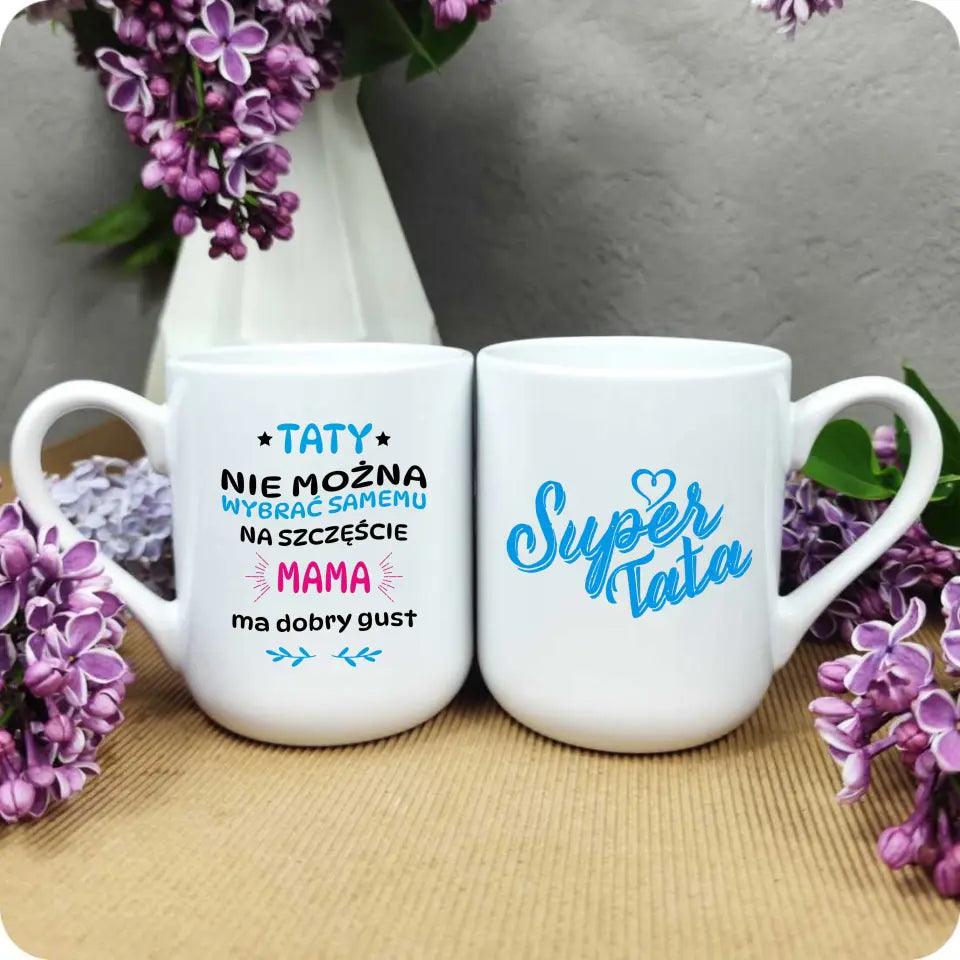 Kubek z napisem dla taty na prezent SUPER TATA DT21 - storycups.pl