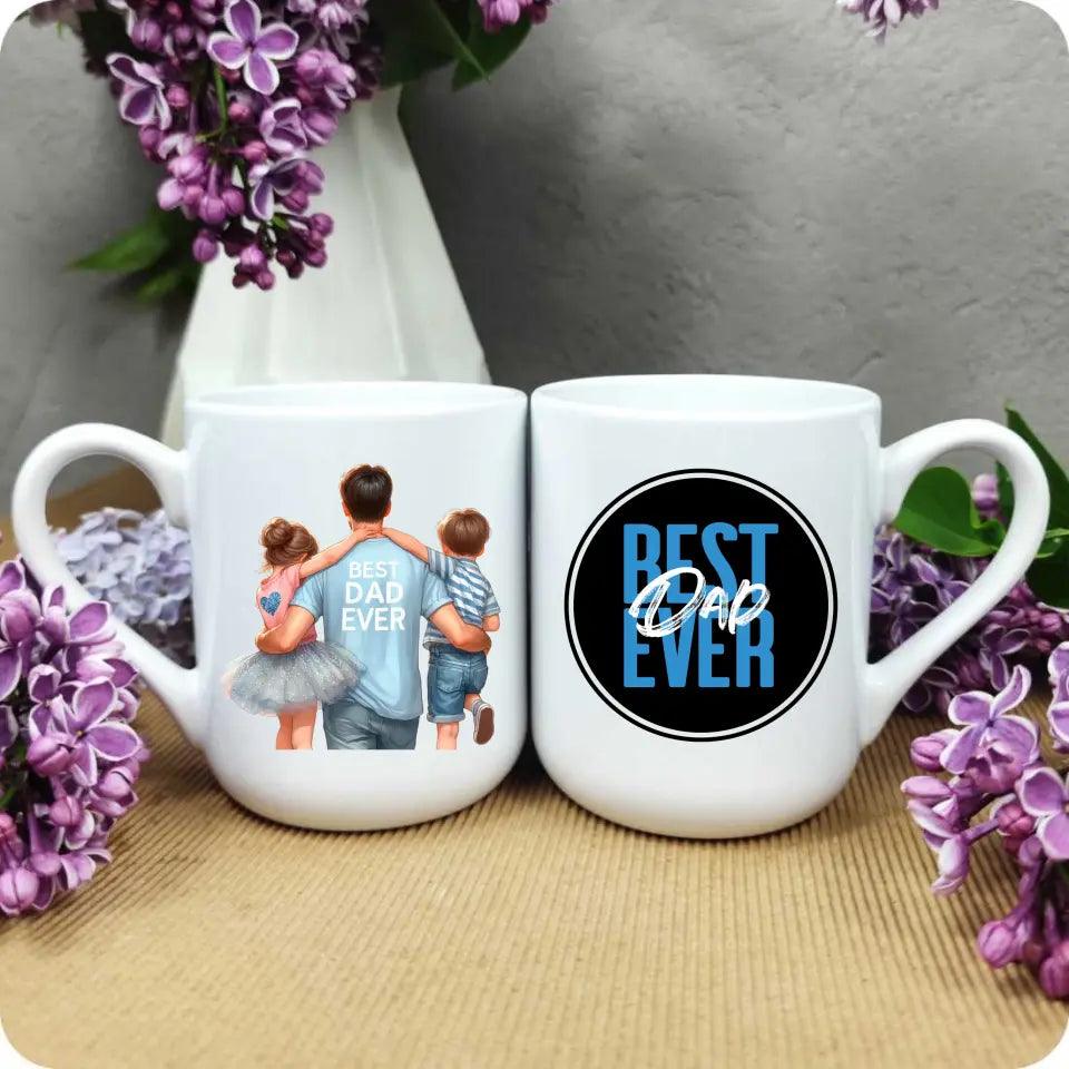 Kubek dla taty na prezent BEST DAD EVER DT27 - storycups.pl