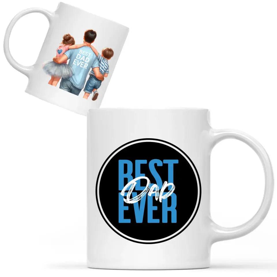 Kubek dla taty na prezent BEST DAD EVER DT27 - storycups.pl