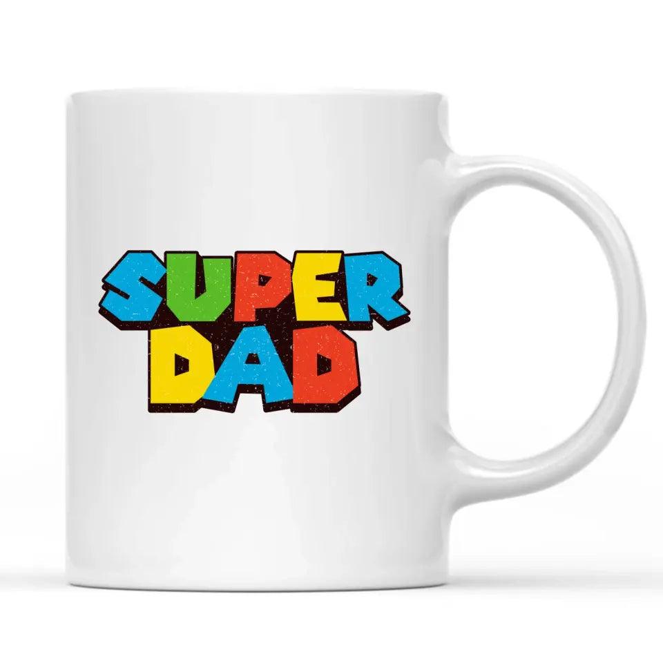 Kubek dla taty na prezent SUPER DAD DT28 - storycups.pl