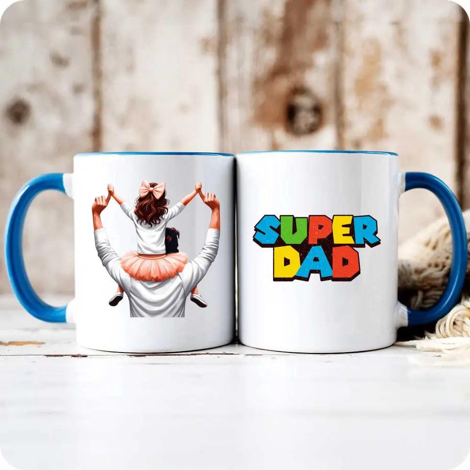 Kubek dla taty na prezent SUPER DAD DT28 - storycups.pl