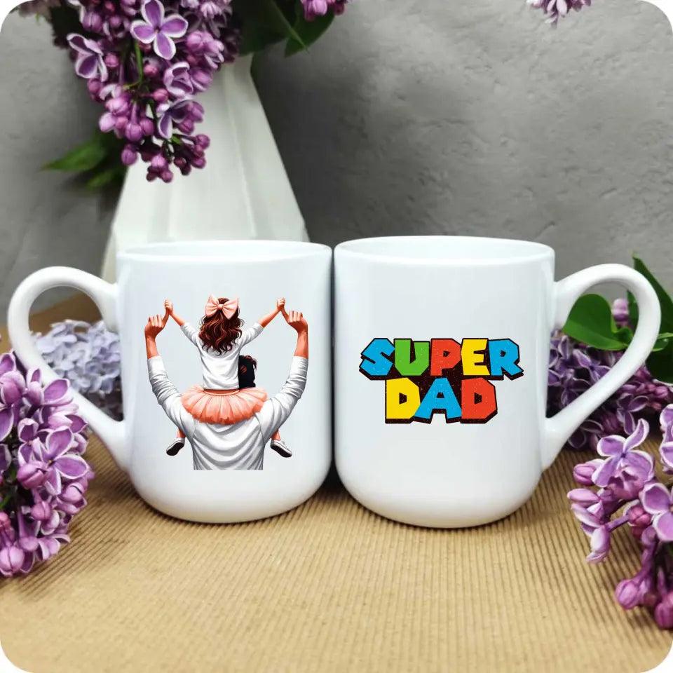 Kubek dla taty na prezent SUPER DAD DT28 - storycups.pl