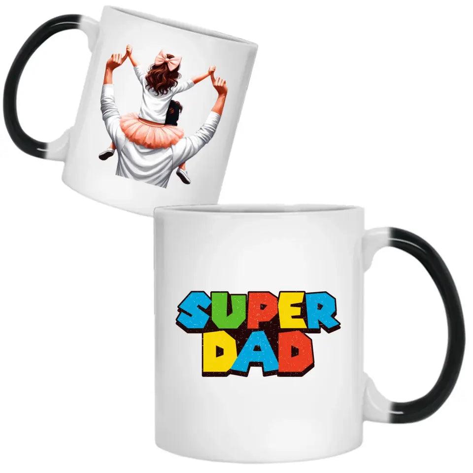 Kubek dla taty na prezent SUPER DAD DT28 - storycups.pl