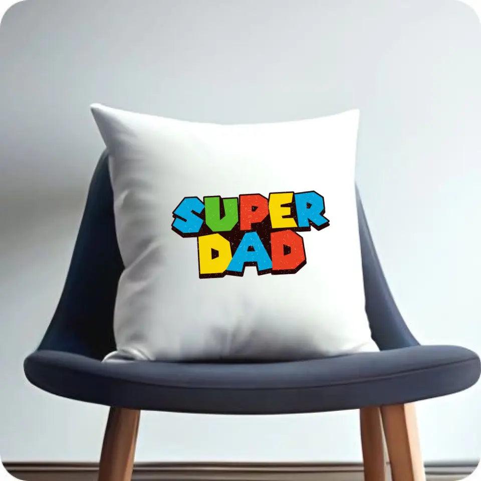 Poduszka dla taty na prezent SUPER DAD - storycups.pl