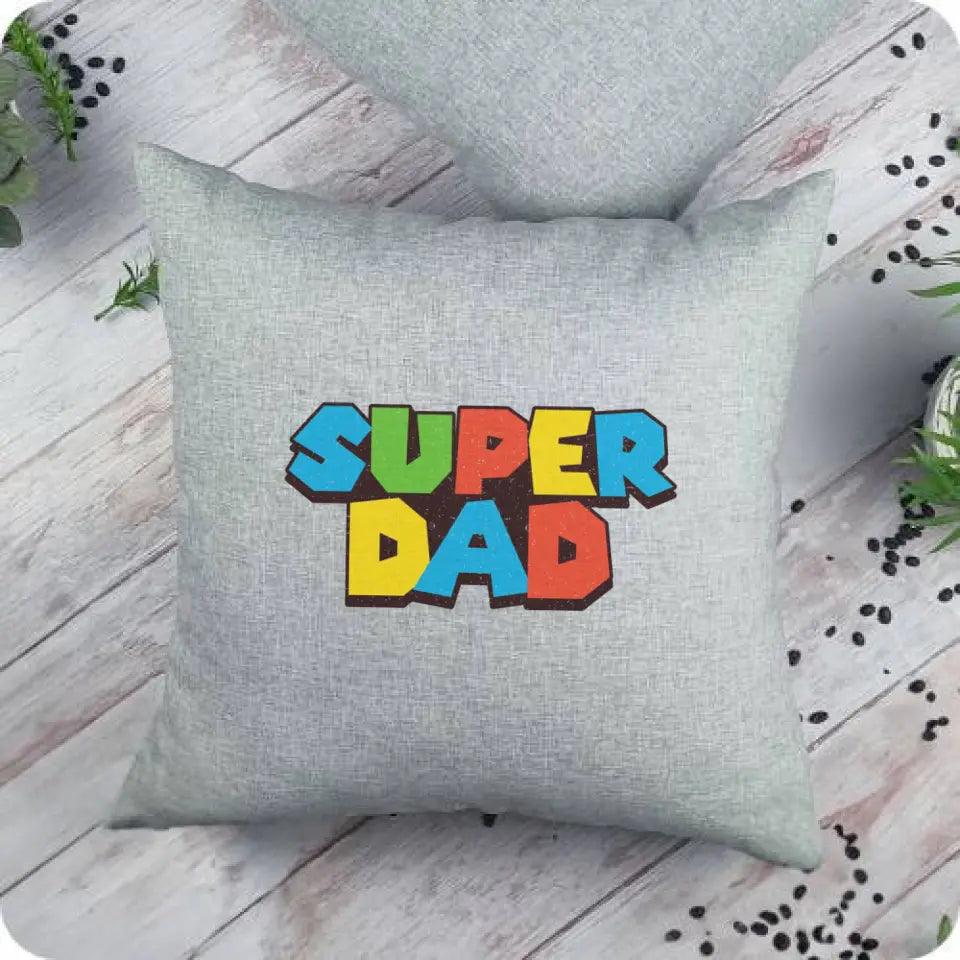 Poduszka dla taty na prezent SUPER DAD - storycups.pl