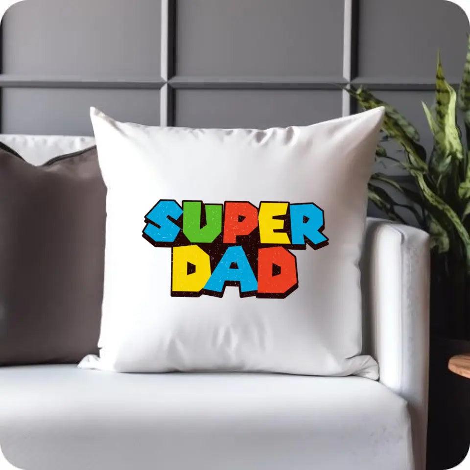 Poduszka dla taty na prezent SUPER DAD - storycups.pl