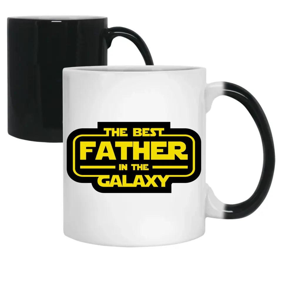 Kubek dla taty na prezent THE BEST FATHER IN THE GALAXY DT30 - storycups.pl