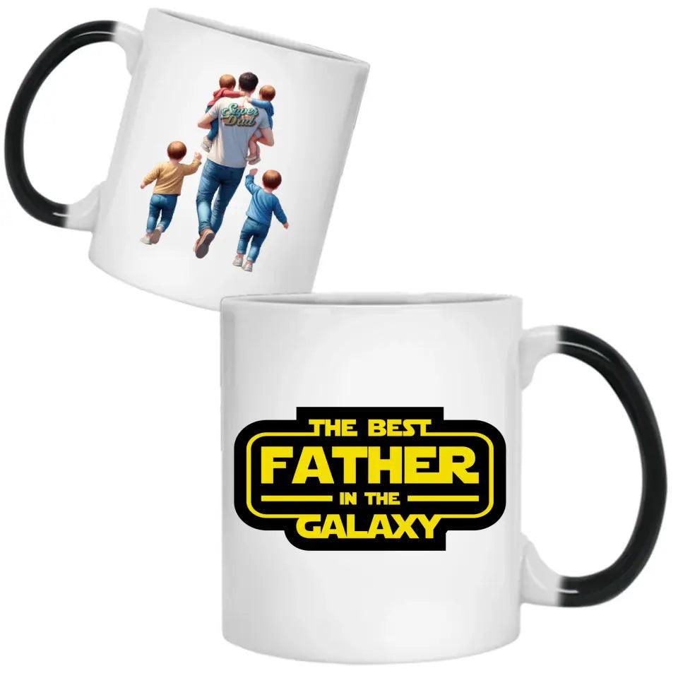 Kubek dla taty na prezent THE BEST FATHER IN THE GALAXY DT30 - storycups.pl