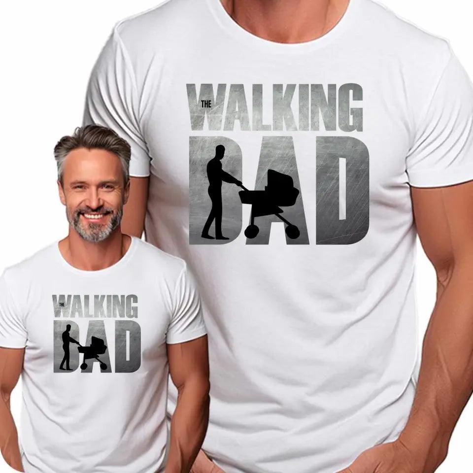 Koszulka męska dla taty na prezent THE WALKING DAD - storycups.pl