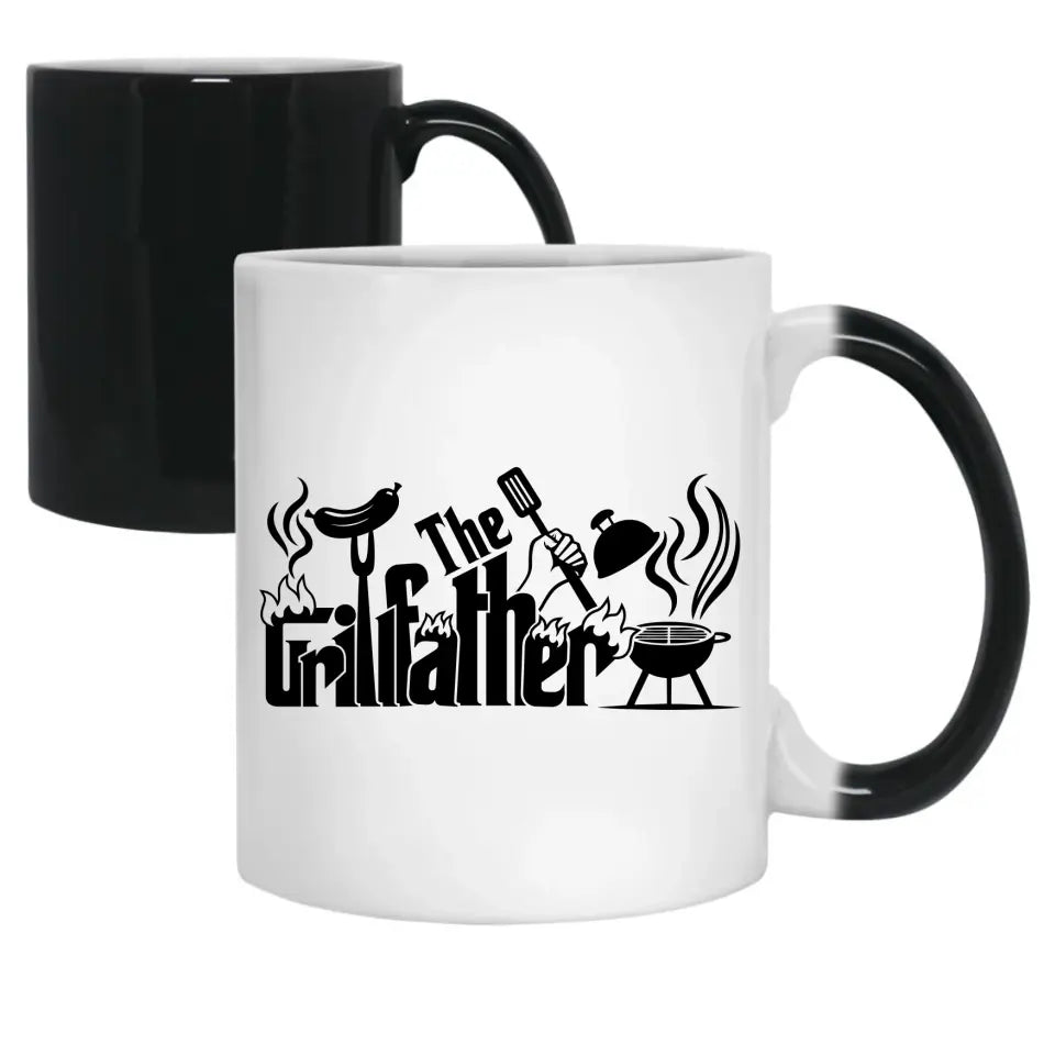 Kubek dla taty na prezent THE GRILLFATHER – Prezent dla taty – storycups.pl