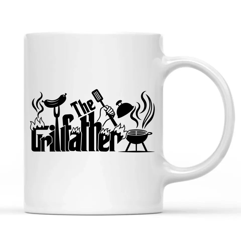 Kubek dla taty na prezent THE GRILLFATHER – Prezent dla taty – storycups.pl