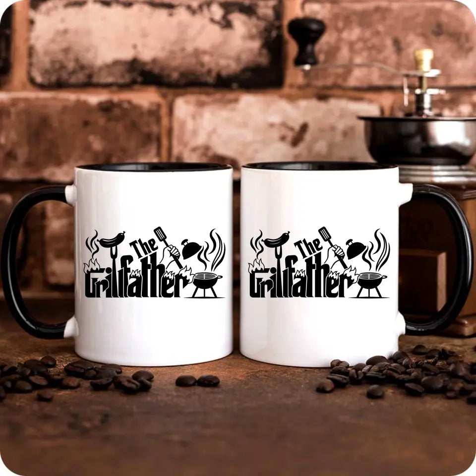 Kubek dla taty na prezent THE GRILLFATHER – Prezent dla taty – storycups.pl