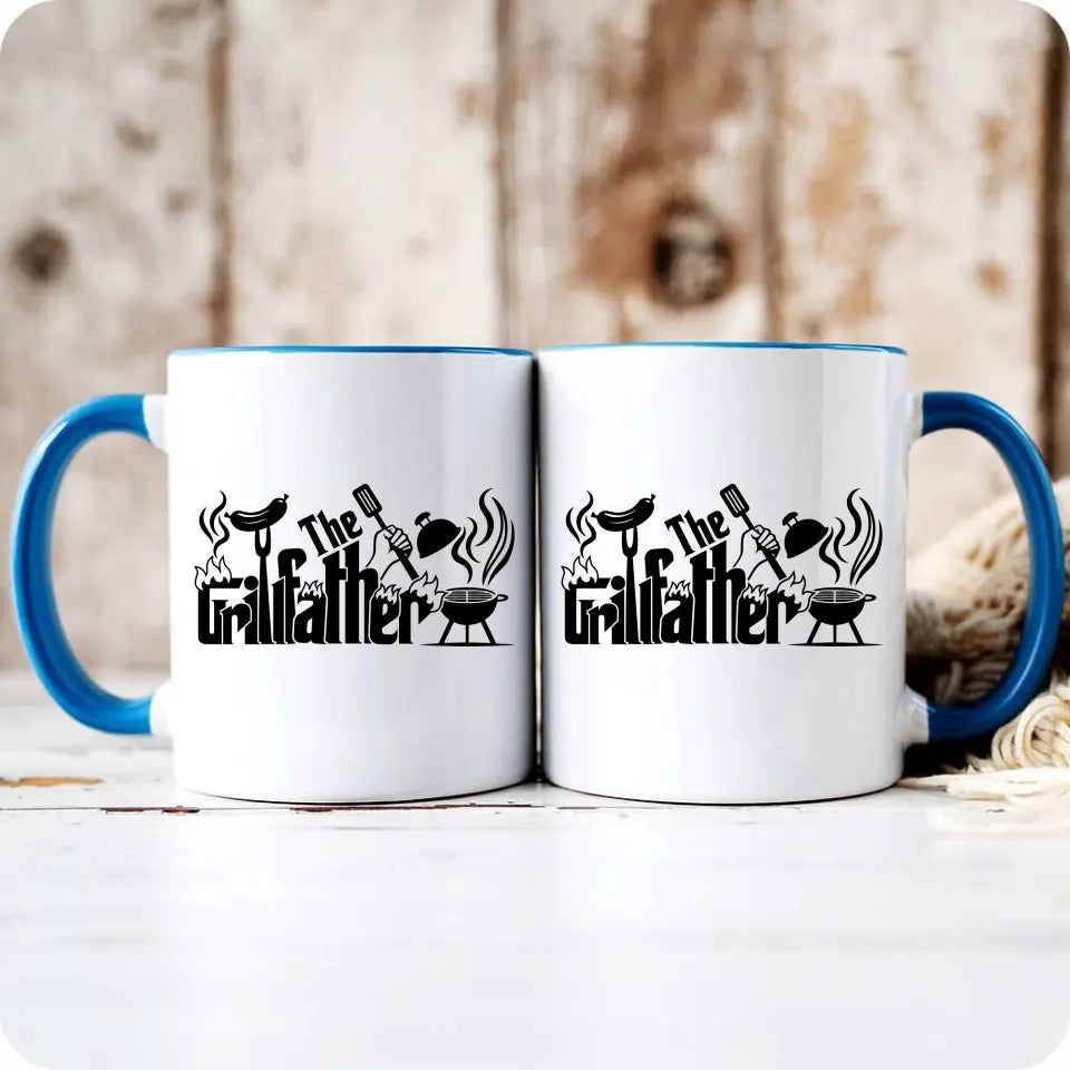 Kubek dla taty na prezent THE GRILLFATHER – Prezent dla taty – storycups.pl