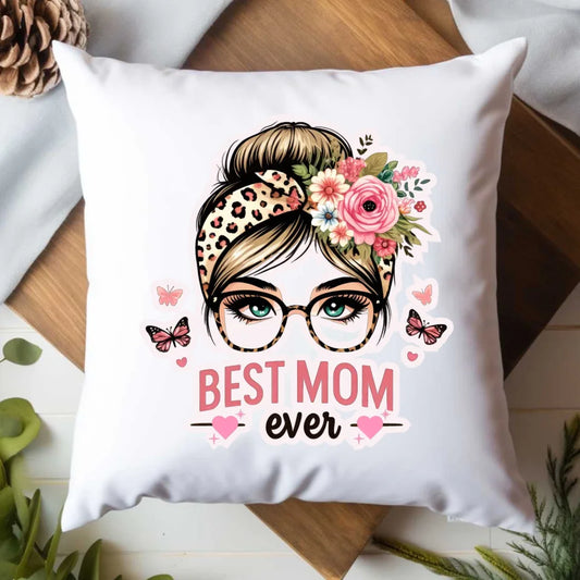 Best mom ever | Poduszka dla mamy na Dzień Matki DM37