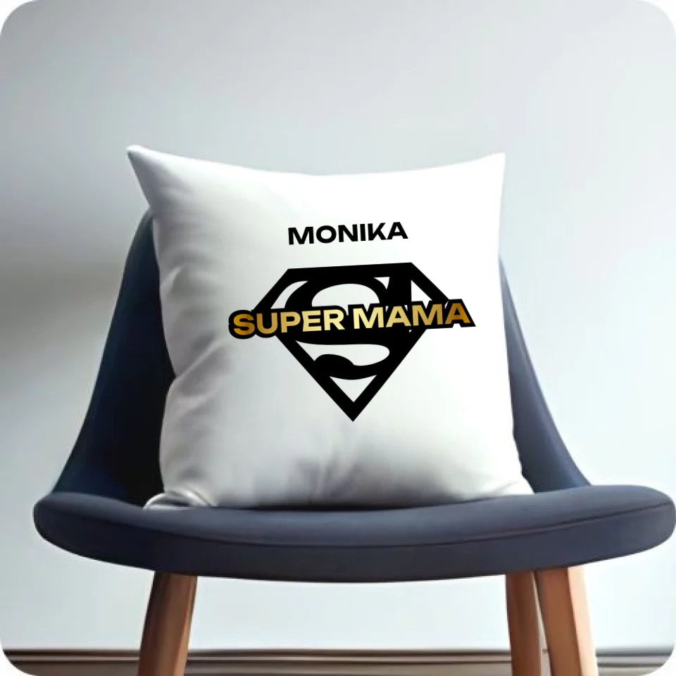 Super mama | Poduszka dla mamy na prezent DM07