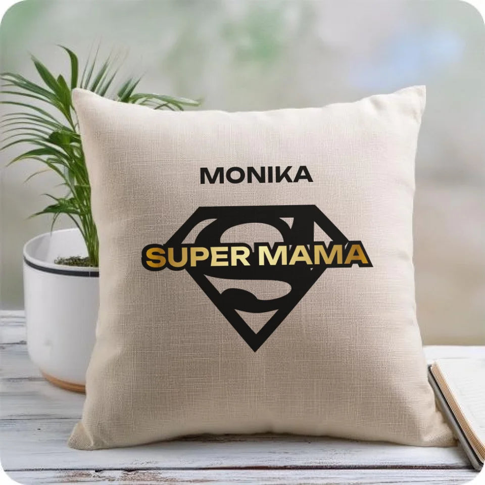 Super mama | Poduszka dla mamy na prezent DM07