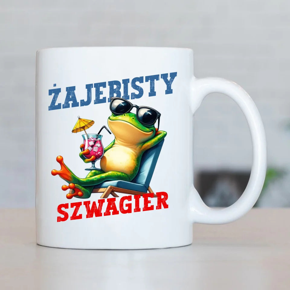 Żajebisty szwagier | Kubek na prezent dla szwagra DSZ01